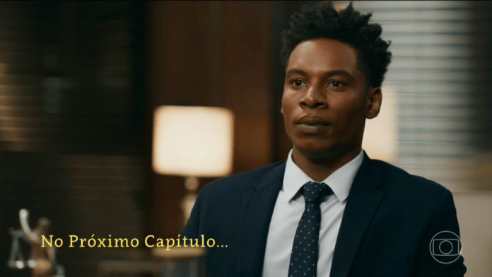 cena da novela das nove da tv globo
