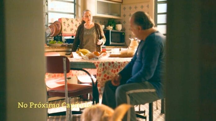 cena do capítulo da novela das nove da TV Globo