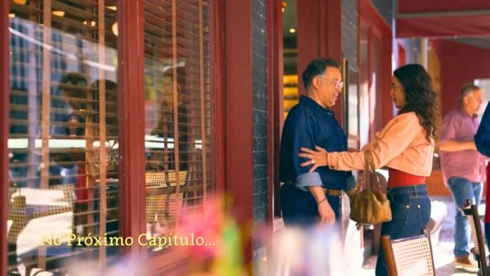 cena do capítulo da novela das nove da TV Globo