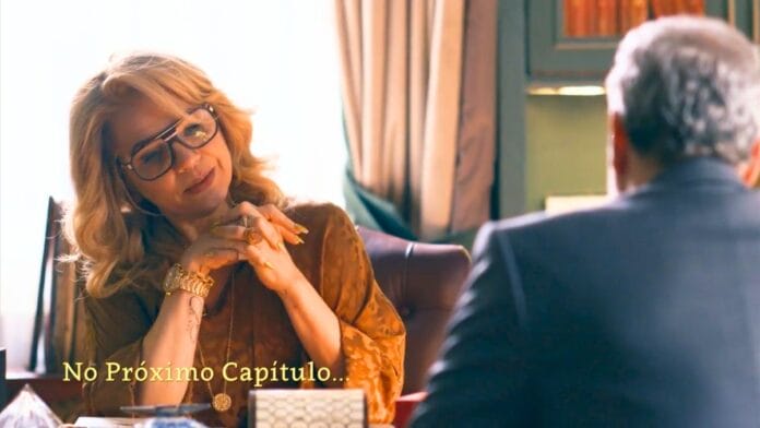 cena do capítulo da novela das nove da TV Globo