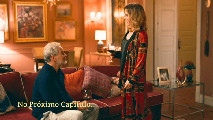 cena da novela das nove da tv globo