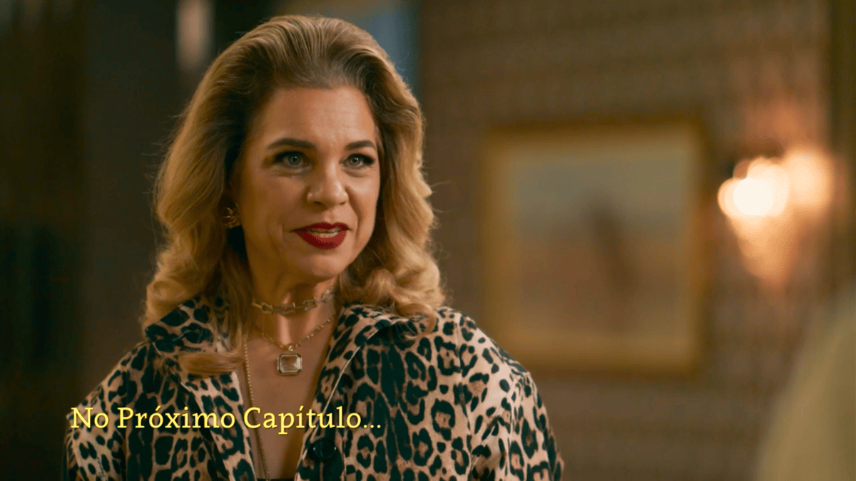 Isabel Teixeira como Pilar na novela das nove da TV Globo
