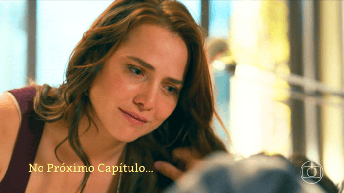 cena da novela das nove da TV Globo