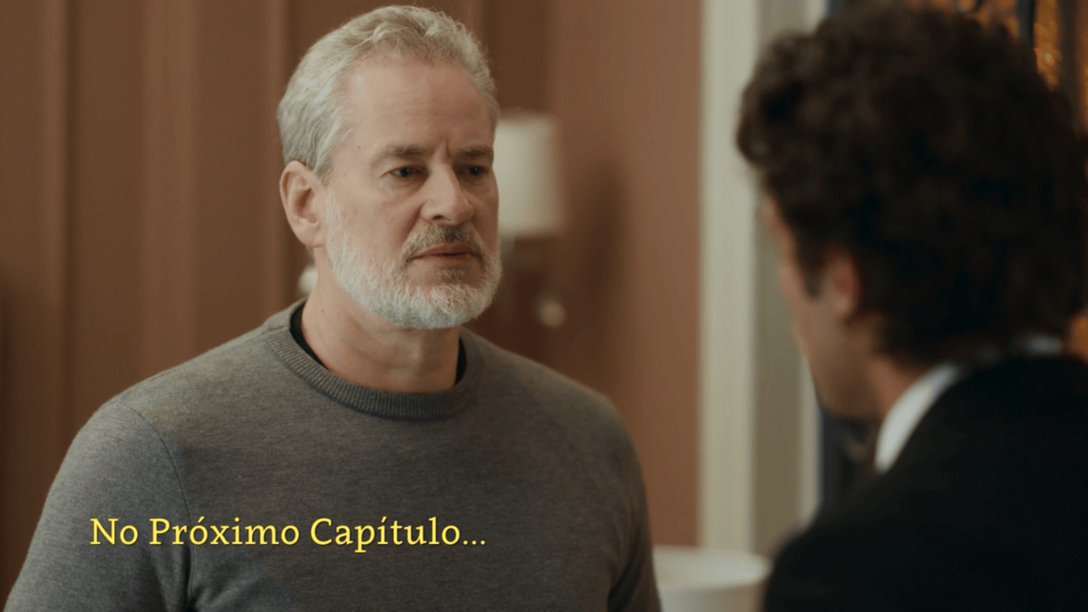 cenas do capítulo da novela das nove da TV Globo
