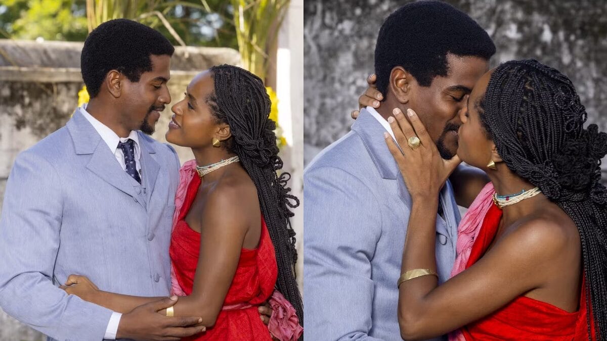 cenas do noivado de alika e tonho em a nobreza do amor