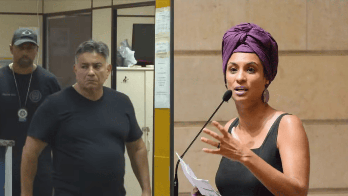 Delegado atuou no caso Marielle e foi investigado (Foto: TV Globo, Reprodução; Renan Olaz, Câmara do Rio)