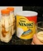 Ninho queimado cremoso: doure o leite em pó na panela para fazer bebida quente e encorpada com poucos ingredientes