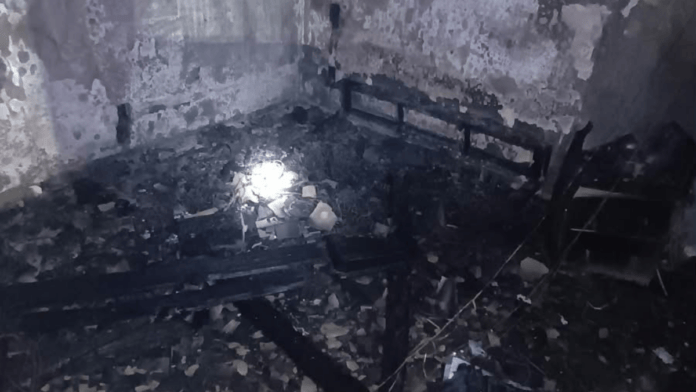 Incêndio em pousada em Garopaba