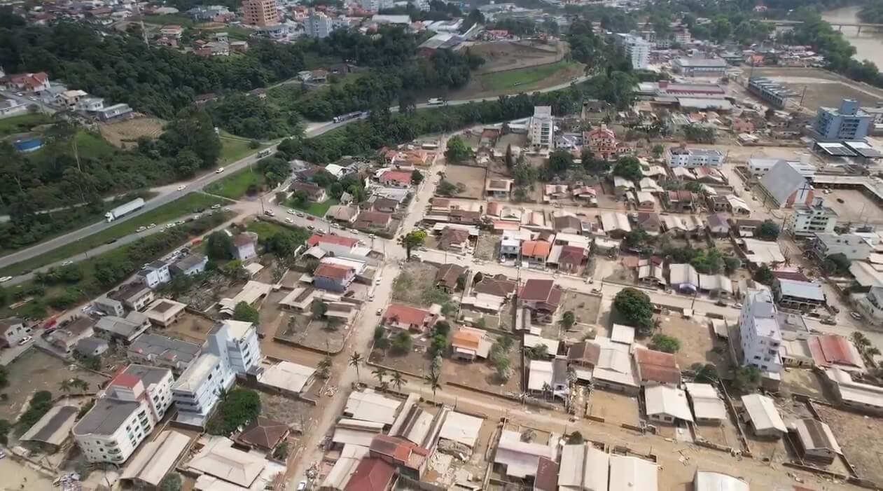 Enchente em Rio do Sul