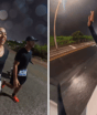 “Valeu a intenção”: grupo perde largada de maratona em Navegantes, fica de fora da corrida e registro viraliza