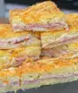 Torta Bauru de liquidificador: massa fofinha leva parmesão e esconde recheio cremoso de presunto e queijo