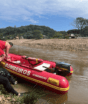 Bombeiros usam tecnologia que mapeia rios para buscar criança desaparecida ao tentar salvar cachorro em SC