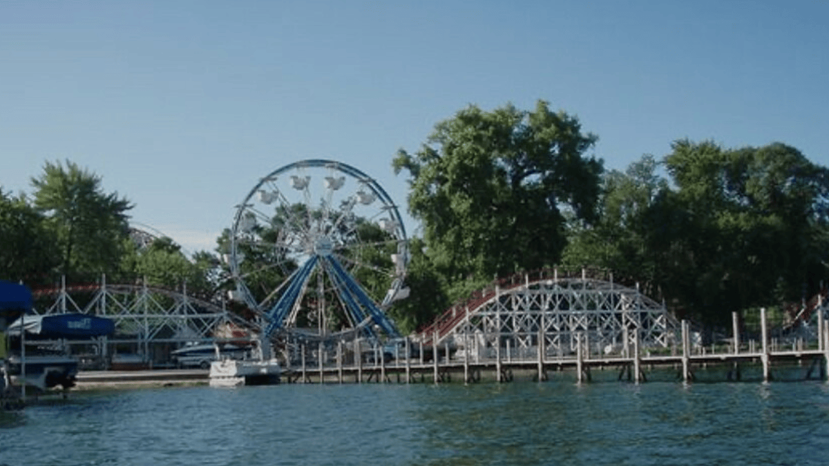 Décadas depois, a Mad Mouse chegou a Arnolds Park, em Iowa, onde voltou a operar em 2019 (Foto: MisterE727 / Wikimedia Commons)