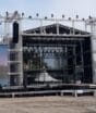 Trabalhador sofre acidente durante montagem de palco para show de Michel Teló e vai parar na UTI