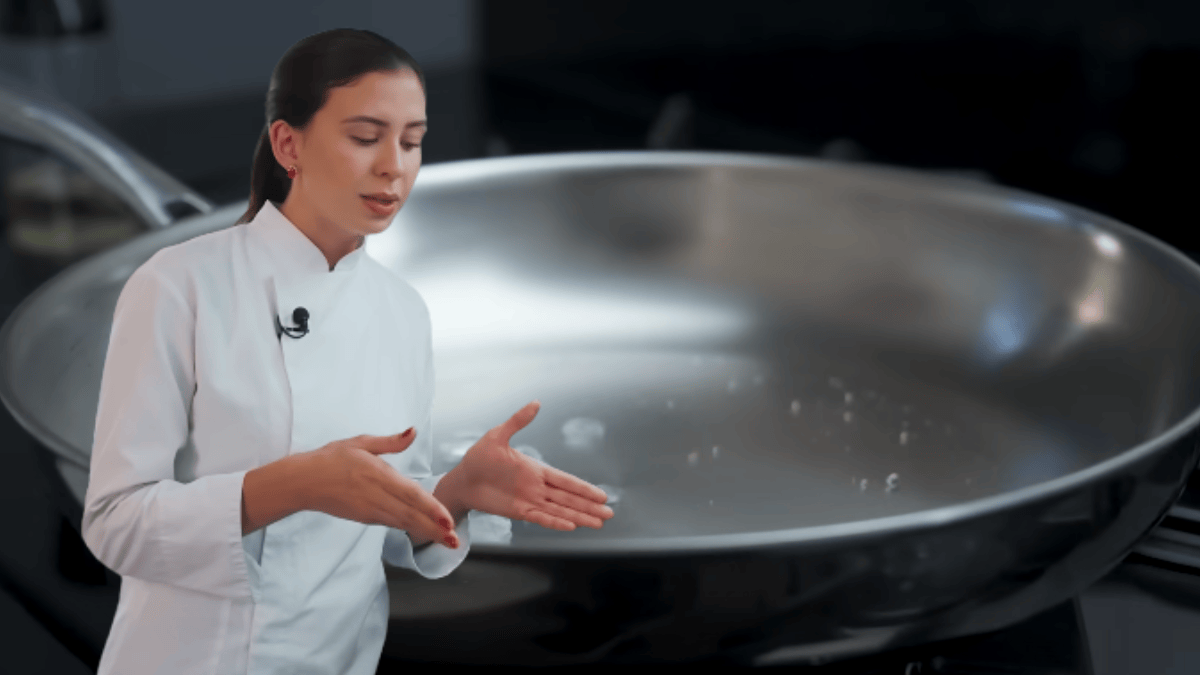 Chef de cozinha Valentina Calvão: faça isso com a sua panela de inox para que nada grude e ela vai durar por gerações