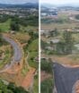 Prolongamento da Via Expressa deve ser entregue no começo de 2027 em Blumenau; veja antes e depois
