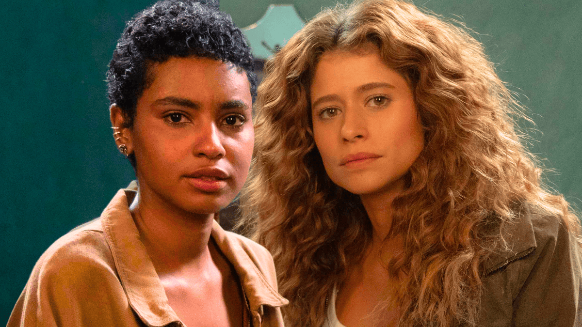 Eduarda (Gabz) confessa que foi ela quem revelou o segredo de agrado a Naiane Globo/ Beatriz Damy