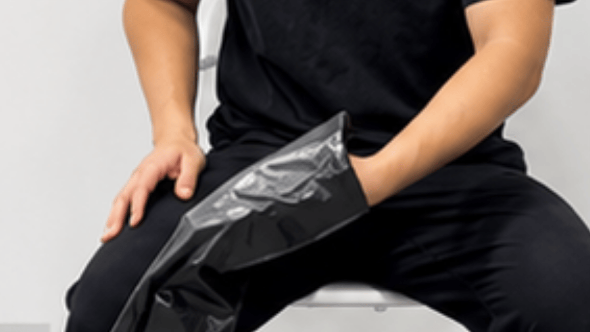 Antes da inflação, a peça fica recolhida para iniciar o movimento pelo corpo (Foto: Nam Gyun Kim et al. / KAIST e Stanford)