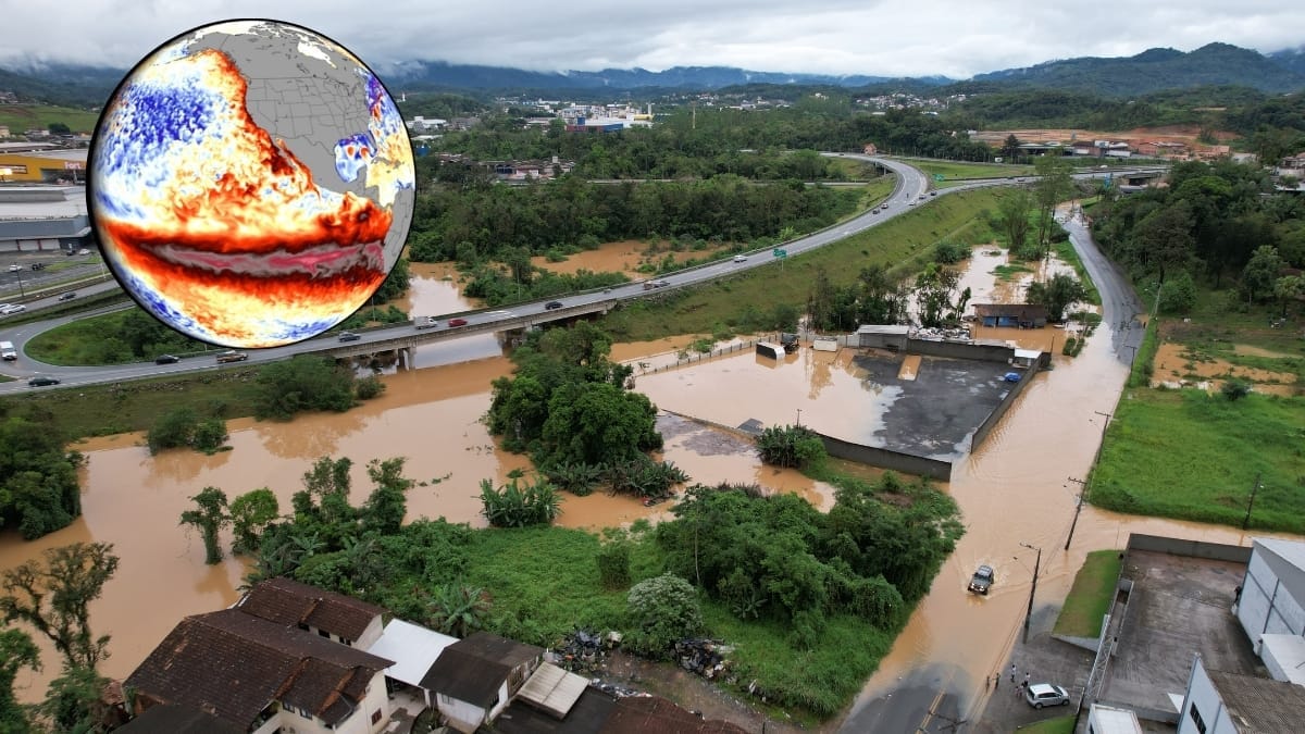 El Niño se aproxima de recorde e aumenta tensão ao Sul Brasil; veja quanto oceano já aqueceu em 2026