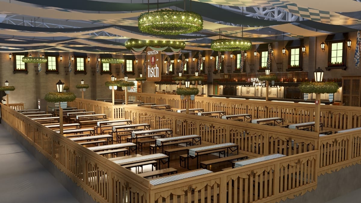 Spaten troca camarote por novo espaço VIP inspirado em Munique para Oktoberfest Blumenau 2026