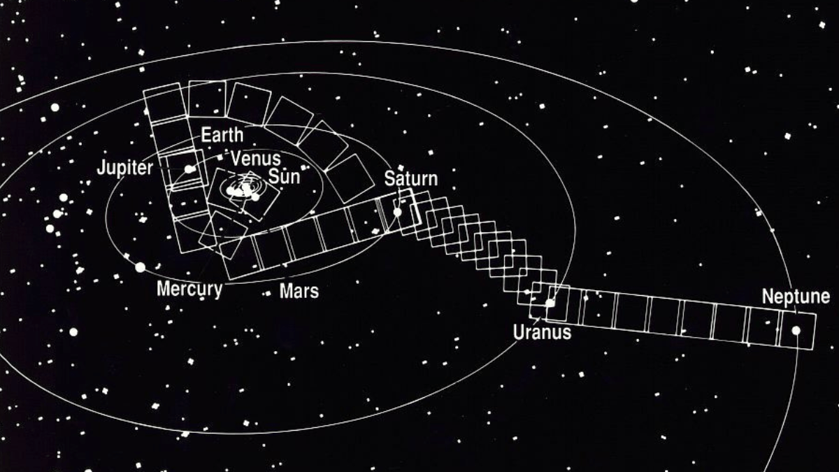 Netuno é o oitavo e mais distante planeta do Sol, a cerca de 4,5 bilhões de quilômetros (Foto: NASA / Wikimedia Commons)