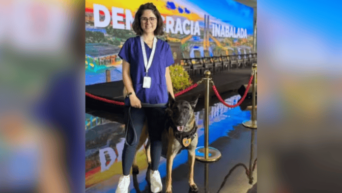Veterinária morreu após ser atacada por um cachorro no canil do Senado (Foto: Reprodução)