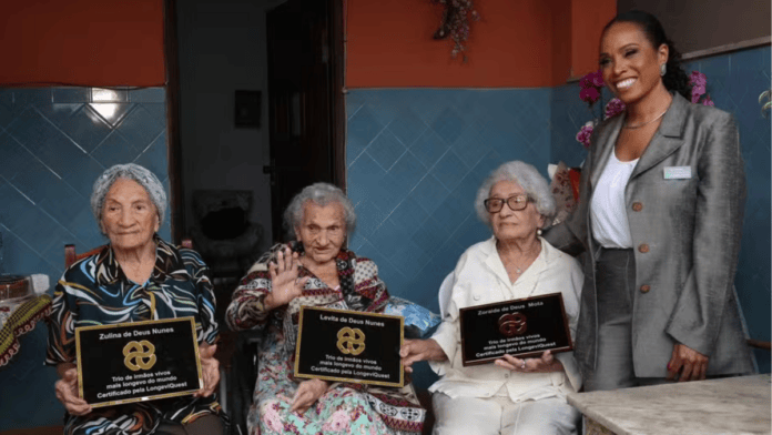 Irmãs de 109, 104 e 103 anos quebram recorde mundial e despertam o interesse de pesquisadores
