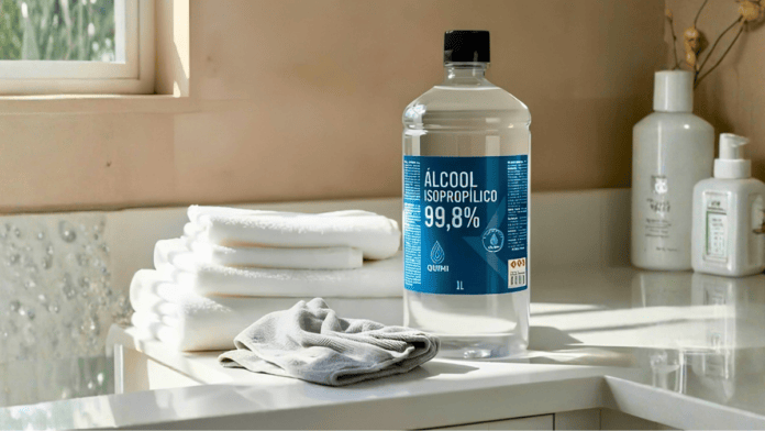 Álcool isopropílico: 7 usos domésticos e o que nunca deve ser limpo com ele