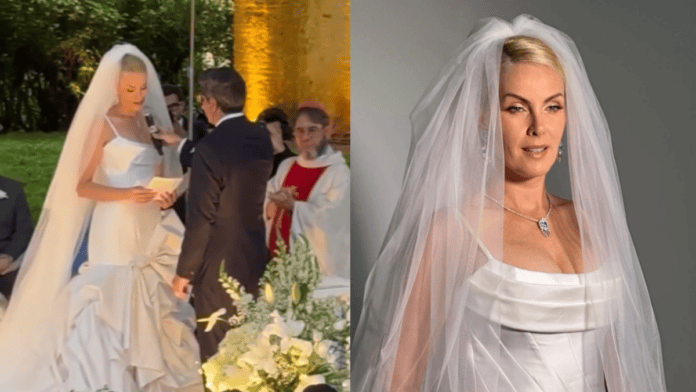 Ana Hickmann se declara para Edu Guedes nos votos de casamento Não desistiu de mim