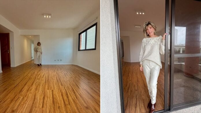 Ex-apresentadora da Globo põe à venda apartamento de 161 m² com três suítes e banheira por R$ 1,49 milhão em SP