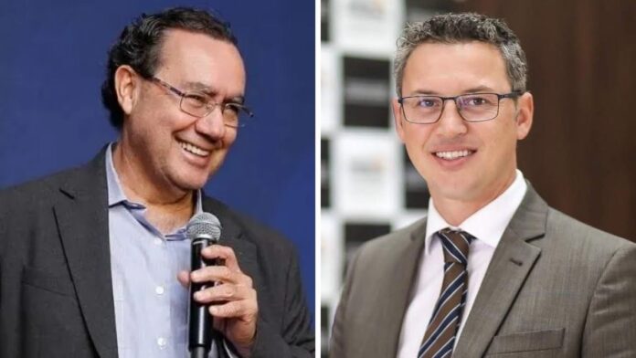 Augusto Cury e Lucas Esmeraldino