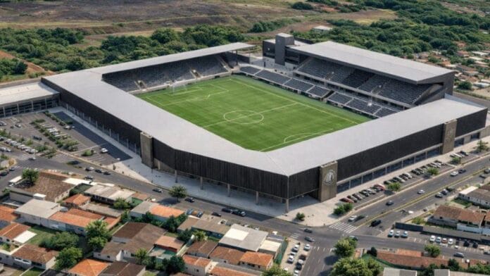 Arena Espaço Smart será o novo nome do Germano Krüger por três anos (Foto: Divulgação, OFEC)