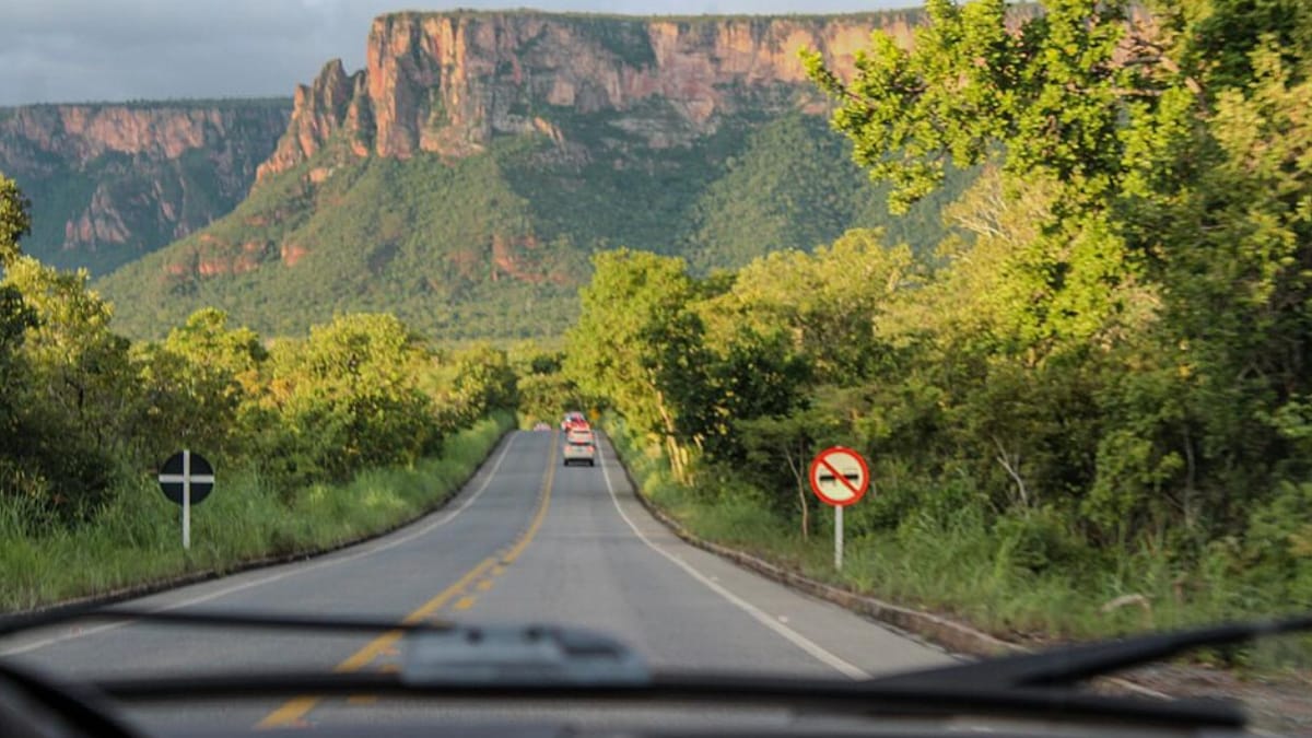 O Centro Geodésico da América do Sul é uma das atrações que tornam Chapada dos Guimarães um destino singular (Foto: Paixao 677/ Wikimedia Commons)