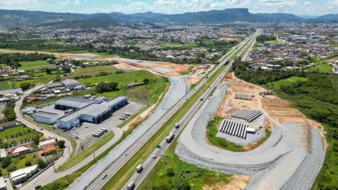 Contorno da BR-101 terá nome de ex-governador catarinense (Arteris Litoral, Divulgação)