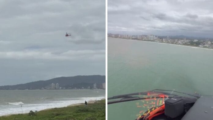 Corpo de menino de 10 anos que foi surpreendido por onda é encontrado após três dias de busca em praia de SC
