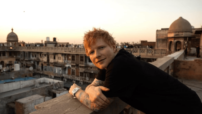 Ed Sheeran aborda crise humanitária em Gaza durante retorno aos palcos