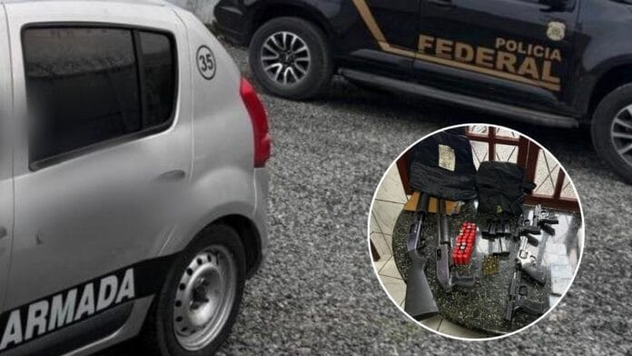 Empresa que alugava armas clandestinamente é alvo de operação policial em SC