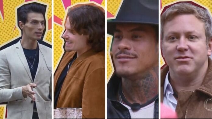 Enquete a Fazenda 18: Quem você quer que seja o 1º fazendeiro entre Gabriel, Jonatas, Murilo e Serginho