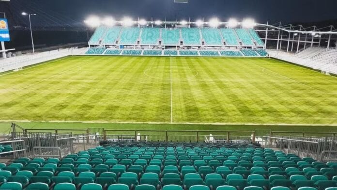 Estádio CPKC, primeiro construído para o futebol feminino (Foto: Divulgação)