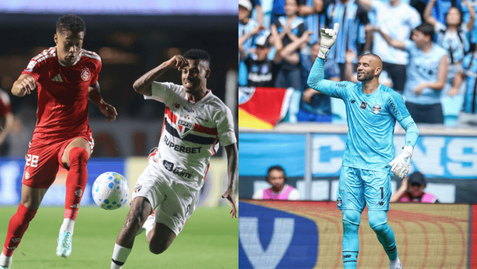 Dupla GreNal vê risco de rebaixamento mudar após rodada que derrubou técnico no Internacional