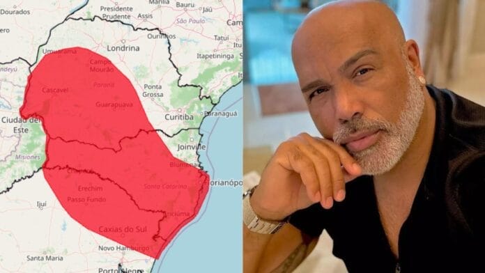 Helicóptero com o cantor Rick desapareceu enquanto região estava em alerta vermelho para tempestade