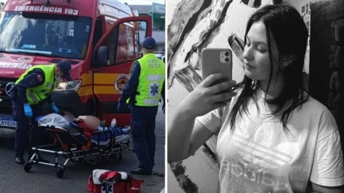 Kessya precisou amputar uma das mãos por conta dos ferimentos (Foto: Redes Sociais, Divulgação)