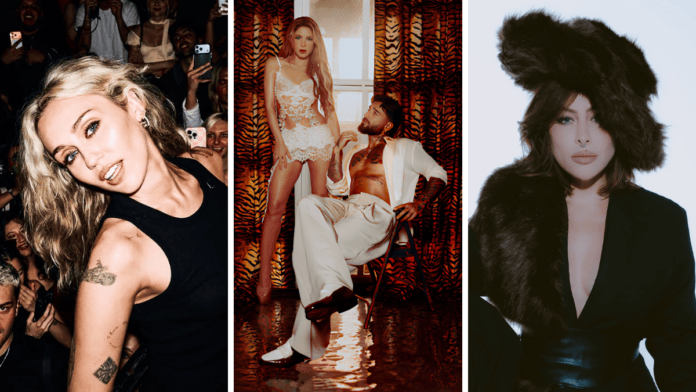 Miley Cyrus, Shakira, Pitty e mais: confira os principais lançamentos da música para ouvir neste fim de semana