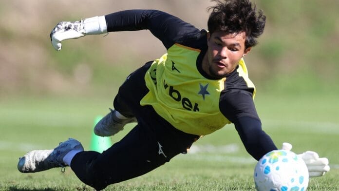 Bruno Samudio é goleiro do Botafogo (Foto: Vitor Silva, Botafogo)