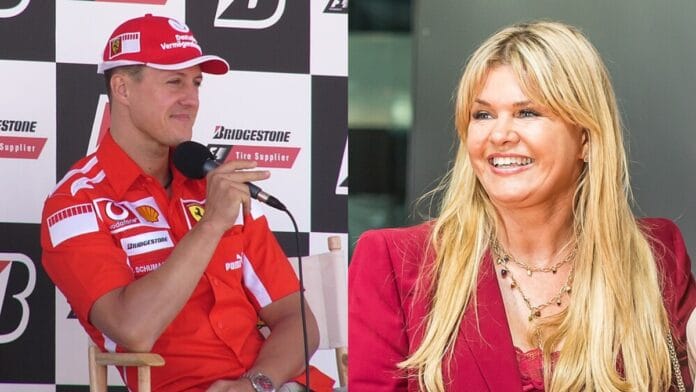 Corinna Schumacher revela presente inusitado enviado por fã para o ex-piloto da Fórmula 1: “roupa íntima junto com sua correspondência”