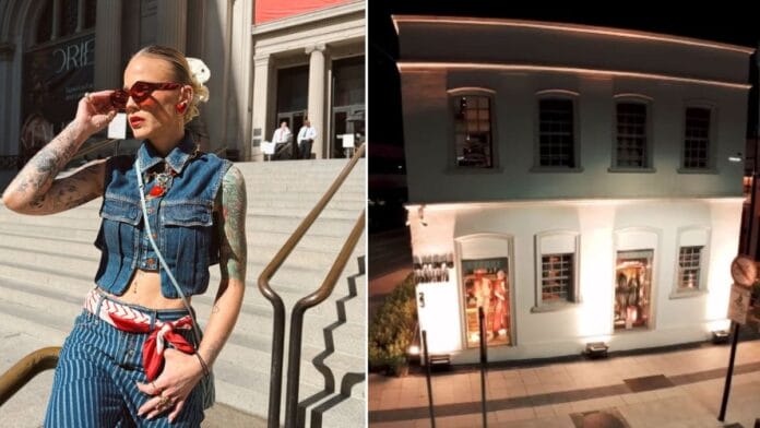 Herdeira da WEG pesquisa tendências em Nova York para boutique de luxo instalada em casarão histórico de SC