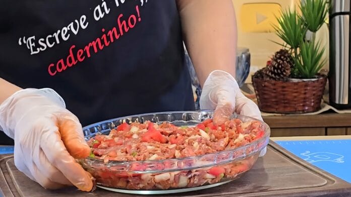 carne moída crua