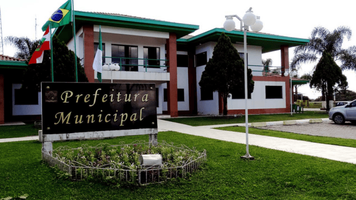 edifício da prefeitura municipal de Palmeira