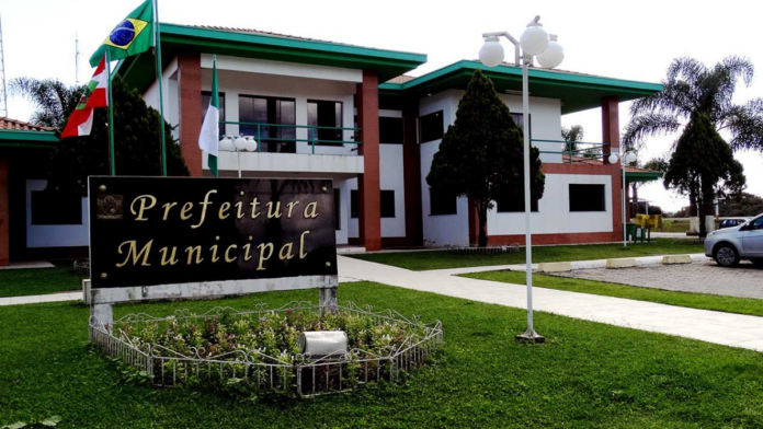 edifício da prefeitura municipal de Palmeira