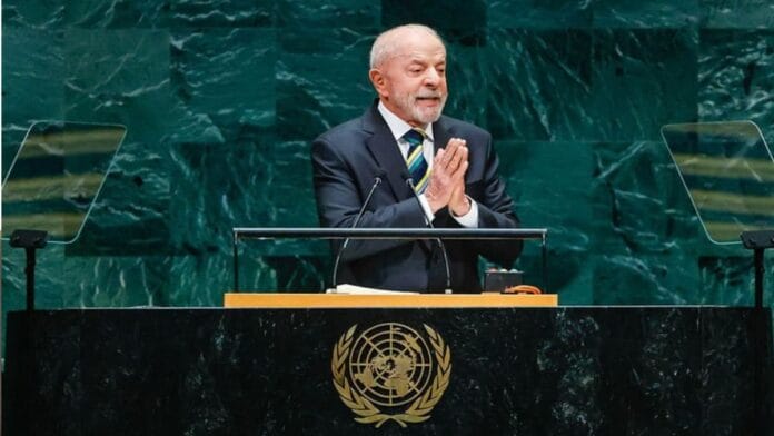 Presidente Lula na abertura da Assembleia da ONU